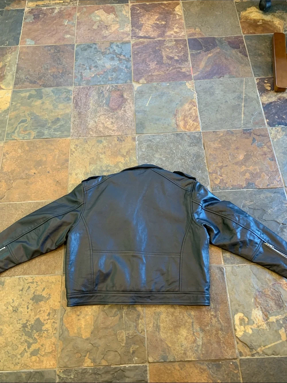 Milwaukee Leather Genuine Leather Jacket, Black 4XL child’s/adult small